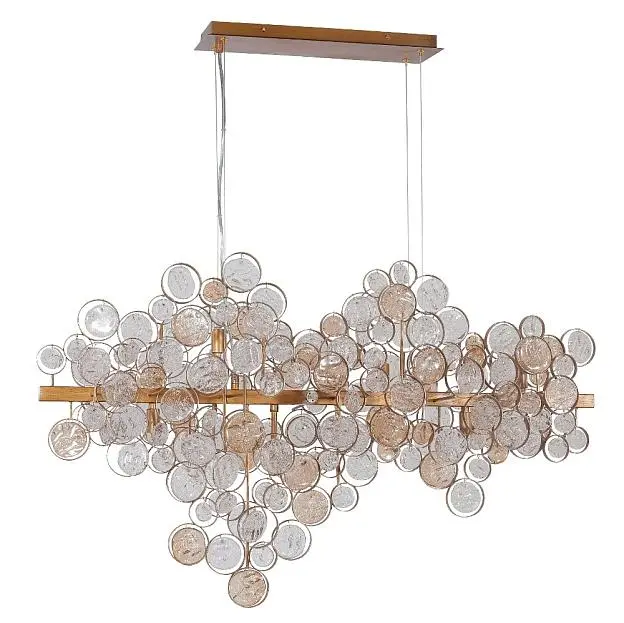 Светильник подвесной Crystal Lux DESEO SP12 L1000 GOLD 1560/212 Светильник подвесной Crystal Lux DESEO SP12 L1000 GOLD 1560/212