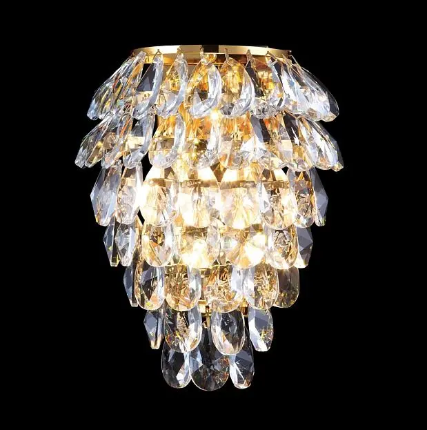 Настенный светильник Crystal Lux Charme AP3 Gold/Transparent Настенный светильник Crystal Lux Charme AP3 Gold/Transparent