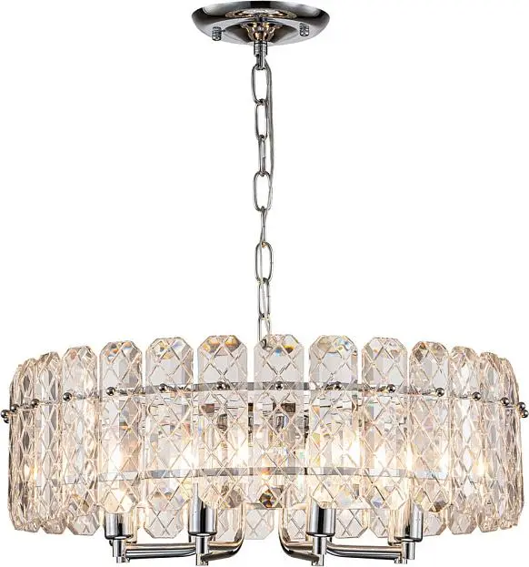 Подвесная люстра Escada 2115/8S Chrome Nerissa Подвесная люстра Escada 2115/8S Chrome Nerissa