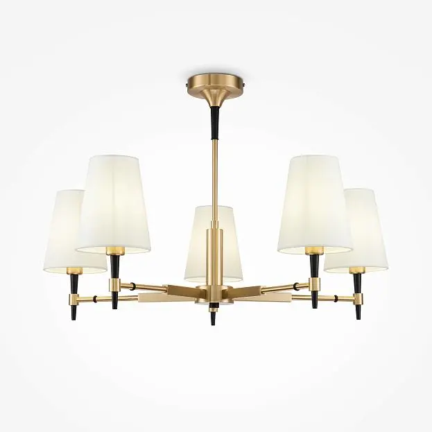 Потолочная люстра Maytoni H001CL-05BS Zaragoza Потолочная люстра Maytoni H001CL-05BS Zaragoza