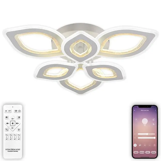 Накладная люстра Natali Kovaltseva LED LAMPS 81198 Накладная люстра Natali Kovaltseva LED LAMPS 81198