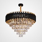 Подвесная Люстра Empire Black Chandelier Crystal D 70 147701-22 ImperiumLoft