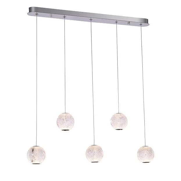 Подвесной светильник Delight Collection MD20001012-5B chrome Elliot Diamante Подвесной светильник Delight Collection MD20001012-5B chrome Elliot Diamante