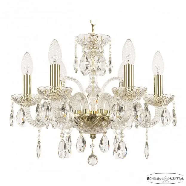 Люстра хрустальная Bohemia Ivele Crystal 118/6/141 G Люстра хрустальная Bohemia Ivele Crystal 118/6/141 G
