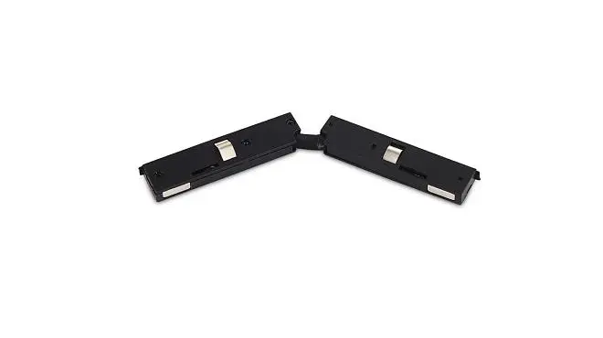 Токопроводящий соединитель для шинопроводов Donolux Сonnector 90 DLSM B Slim Line Mini Токопроводящий соединитель для шинопроводов Donolux Сonnector 90 DLSM B Slim Line Mini