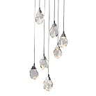 Подвесной светильник Delight Collection MD-020B-7 chrome Crystal rock