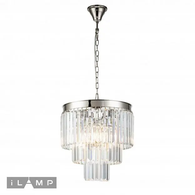 Подвесная люстра iLamp Triumph 7383/6P NICKEL Подвесная люстра iLamp Triumph 7383/6P NICKEL