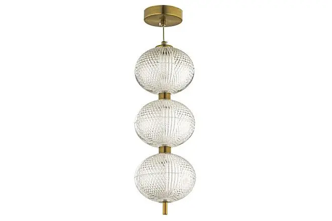 Подвесной светильник Arti Lampadari Candels Gold L 1.P9 G Подвесной светильник Arti Lampadari Candels Gold L 1.P9 G