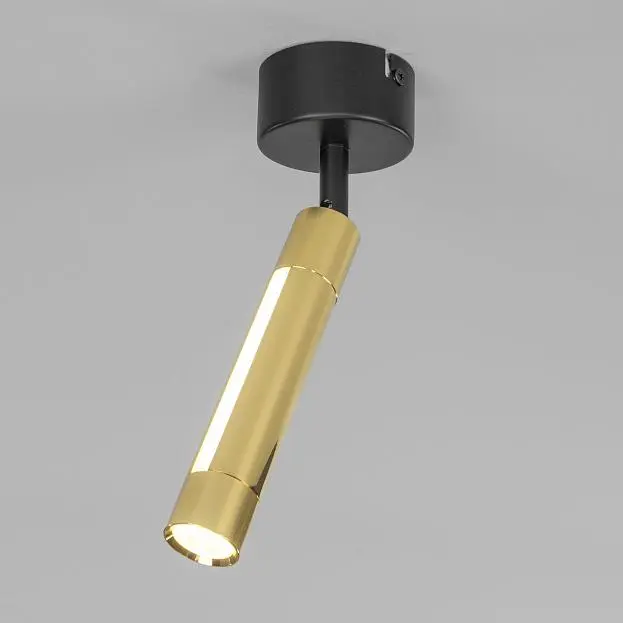 Настенно-потолочный светильник Eurosvet 20084/1 LED черный/золото a047508 Strong Настенно-потолочный светильник Eurosvet 20084/1 LED черный/золото a047508 Strong