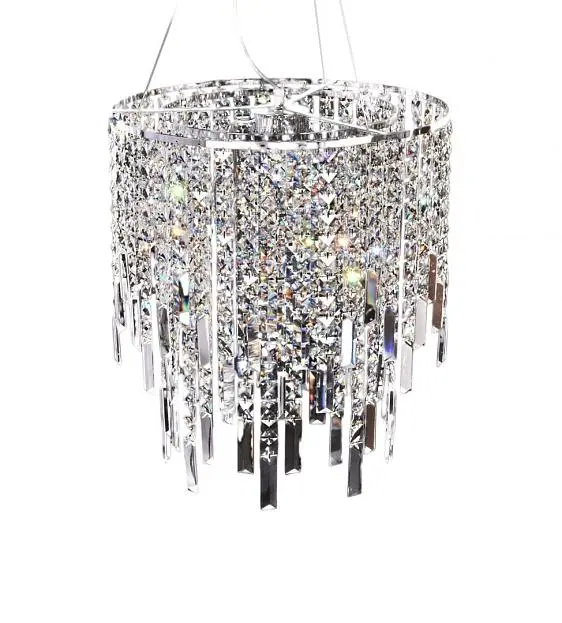 Хрустальная подвесная люстра Lumina Deco LDP 2159-450 CHR Zucchero Хрустальная подвесная люстра Lumina Deco LDP 2159-450 CHR Zucchero
