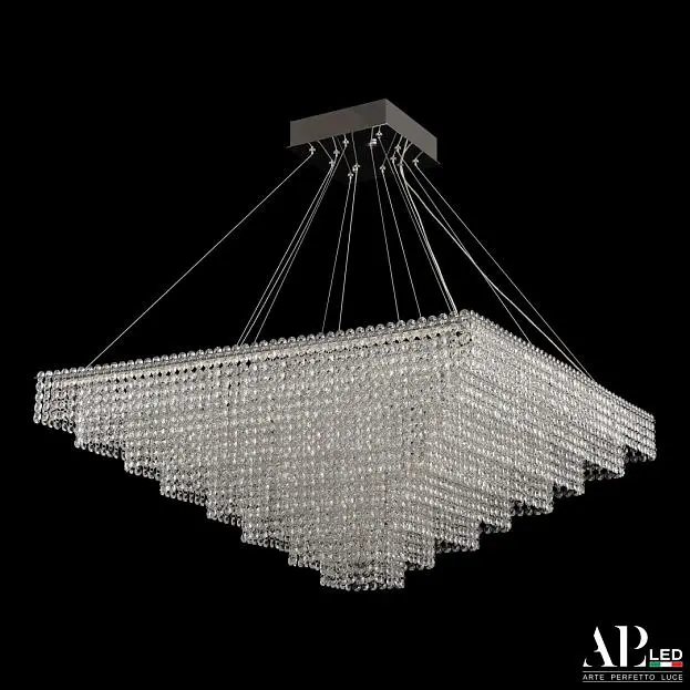 Люстра светодиодная хрустальная APL LED SH03.80.C.Ni.4000 Sicilia Люстра светодиодная хрустальная APL LED SH03.80.C.Ni.4000 Sicilia