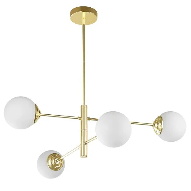 Подвесная люстра Lumina Deco TP 2007-4 GD Lampit Подвесная люстра Lumina Deco TP 2007-4 GD Lampit