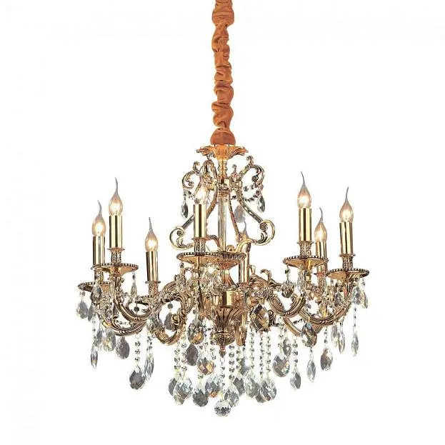 Подвесная люстра Ideal Lux 060514 GIOCONDA SP8 ORO Подвесная люстра Ideal Lux 060514 GIOCONDA SP8 ORO