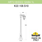 Садово-парковый фонарь FUMAGALLI ARTU BISSO/SABA 1L K22.158.S10.VYF1R