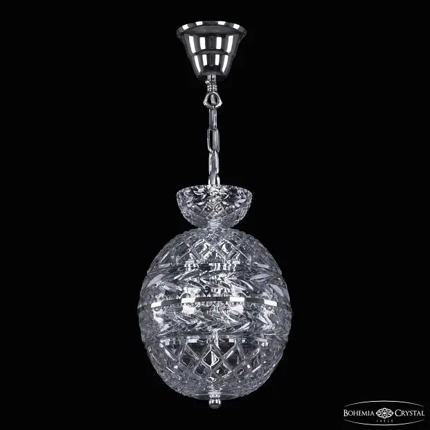 Подвесной светильник бронзовый Bohemia Ivele Crystal 5480/20 Ni Clear/M-1F Подвесной светильник бронзовый Bohemia Ivele Crystal 5480/20 Ni Clear/M-1F