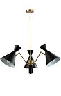 Люстра Crystal Lux JOVEN SP3 GOLD/BLACK 0760/303