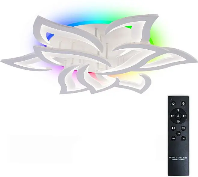 Потолочная люстра с пультом led Natali Kovaltseva LED LAMPS 81435 Потолочная люстра с пультом led Natali Kovaltseva LED LAMPS 81435