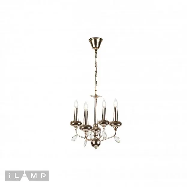Подвесная люстра iLamp 1020-4GD Dames Подвесная люстра iLamp 1020-4GD Dames