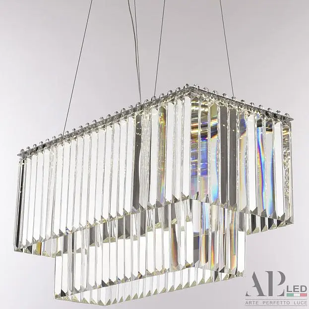 Люстра светодиодная хрустальная APL LED SH11.57.C.Ni.4000 Sicilia Люстра светодиодная хрустальная APL LED SH11.57.C.Ni.4000 Sicilia