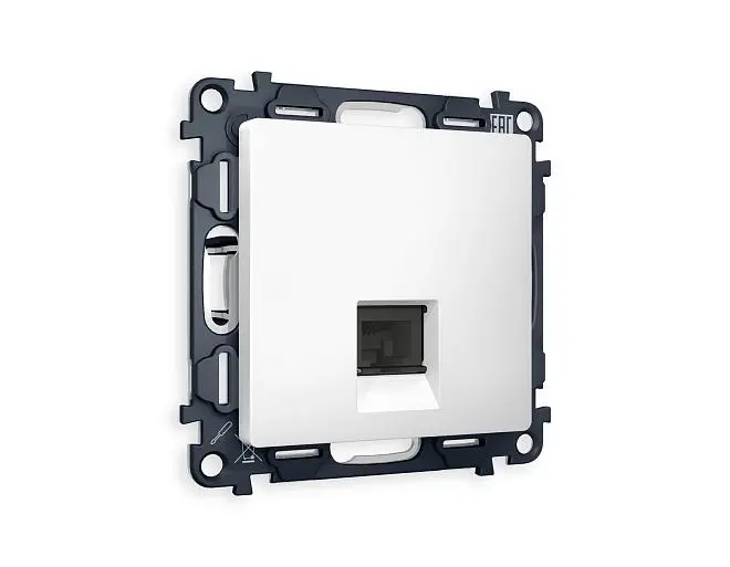 Комплект механизма компьютерной розетки Ambrella Volt MA132010 QUANT Комплект механизма компьютерной розетки Ambrella Volt MA132010 QUANT