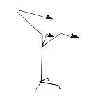 Торшер Delight Collection TF8505-3 black Floor Lamp