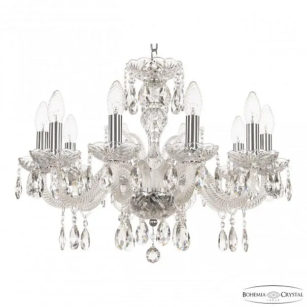 Люстра хрустальная Bohemia Ivele Crystal 118/10/195 Ni Люстра хрустальная Bohemia Ivele Crystal 118/10/195 Ni