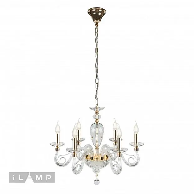 Подвесная люстра iLamp P2328-6 GD Modo Подвесная люстра iLamp P2328-6 GD Modo