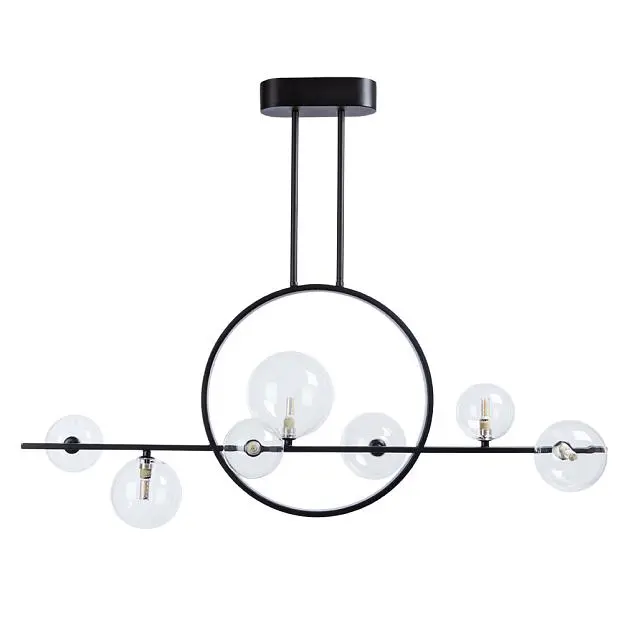 Люстра на штанге Arte Lamp A7791SP-59BK SATURN Люстра на штанге Arte Lamp A7791SP-59BK SATURN