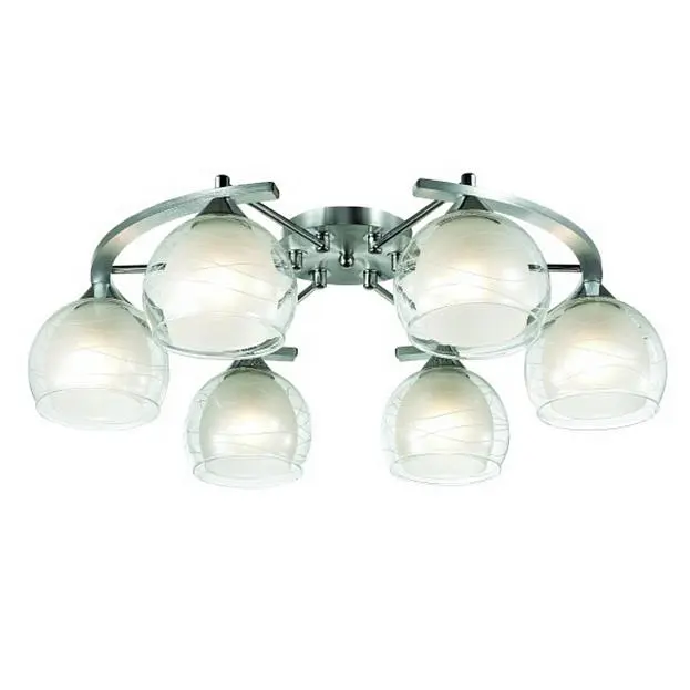 Потолочная люстра Omnilux OML-28303-06 Saragossa Потолочная люстра Omnilux OML-28303-06 Saragossa