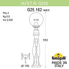 Садовый светильник-столбик FUMAGALLI IAFAET.R/G250 G25.162.000.VXF1R