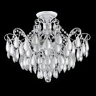 Светильник потолочный Crystal Lux SEVILIA PL6 SILVER 2941/106