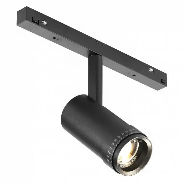 Поворотный магнитный трековый светильник iLEDEX TECHNICAL ZOOM 4822-020-D47-10W-10/60DG-3000K-BK VISION48/22 Поворотный магнитный трековый светильник iLEDEX TECHNICAL ZOOM 4822-020-D47-10W-10/60DG-3000K-BK VISION48/22