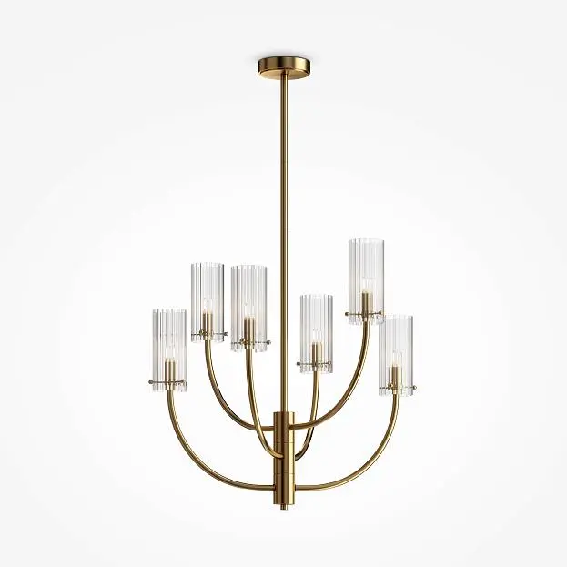 Люстра на штанге Maytoni MOD223PL-06BS Arco Люстра на штанге Maytoni MOD223PL-06BS Arco