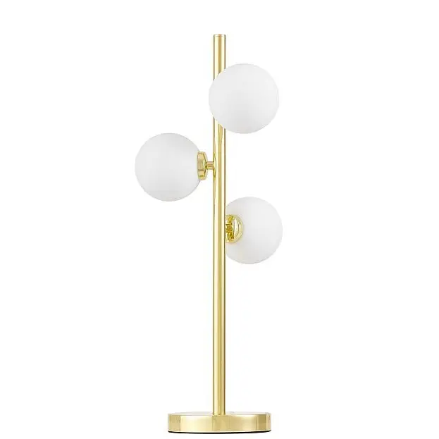 Настольная лампа Lumina Deco LDT 6033-3 GD Настольная лампа Lumina Deco LDT 6033-3 GD