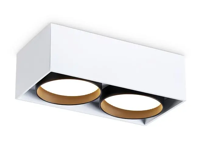 Накладной точечный светильник Ambrella light TN70872/2 WH/BK Накладной точечный светильник Ambrella light TN70872/2 WH/BK