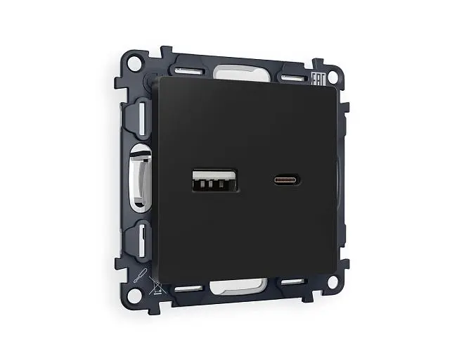 Комплект механизма розетки Ambrella Volt MA811010 QUANT Комплект механизма розетки Ambrella Volt MA811010 QUANT
