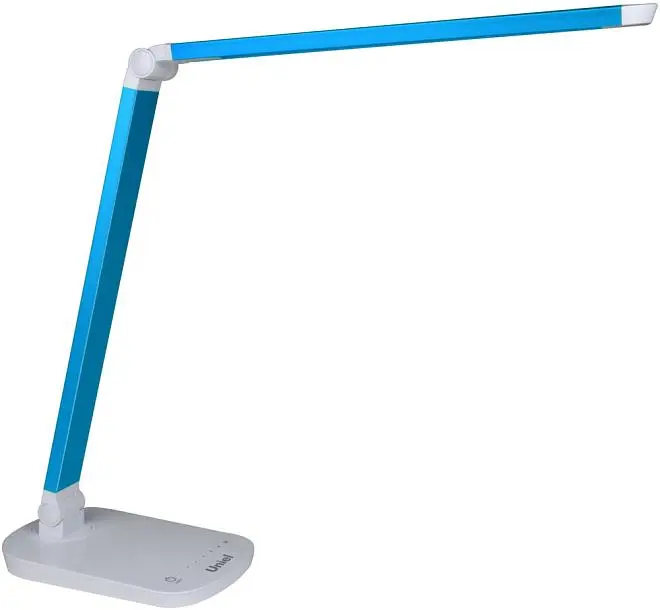 Офисная настольная лампа Uniel TLD-521 Blue/LED/800Lm/5000K/Dimmer Офисная настольная лампа Uniel TLD-521 Blue/LED/800Lm/5000K/Dimmer