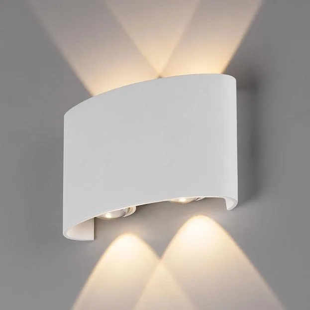 Настенный светильник Elektrostandard 1555 Techno LED Twinky Double белый a038419 Настенный светильник Elektrostandard 1555 Techno LED Twinky Double белый a038419