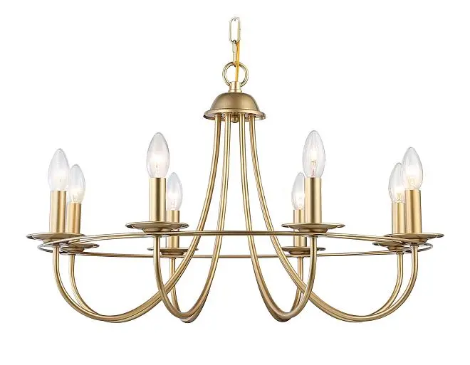 Подвесная люстра Ambrella light TR9616/8 CGD Подвесная люстра Ambrella light TR9616/8 CGD
