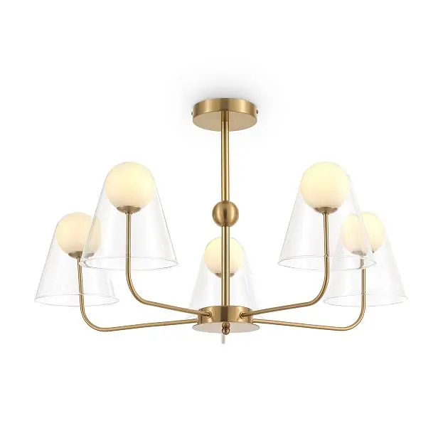 Подвесной светильник Freya FR5382PL-05BS Doublety Подвесной светильник Freya FR5382PL-05BS Doublety