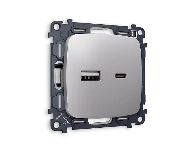 Комплект механизма розетки Ambrella Volt MO511010 QUANT Комплект механизма розетки Ambrella Volt MO511010 QUANT