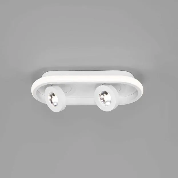 Потолочный светильник Eurosvet 20123/2 LED белый Slam a055527 Потолочный светильник Eurosvet 20123/2 LED белый Slam a055527