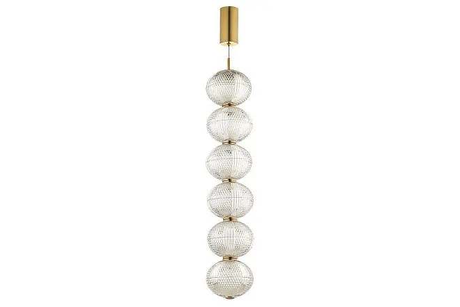Подвесной светильник Arti Lampadari Candels Gold L 1.P7 G Подвесной светильник Arti Lampadari Candels Gold L 1.P7 G