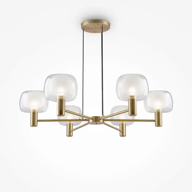 Подвесная люстра Maytoni MOD411PL-06G Vision Подвесная люстра Maytoni MOD411PL-06G Vision
