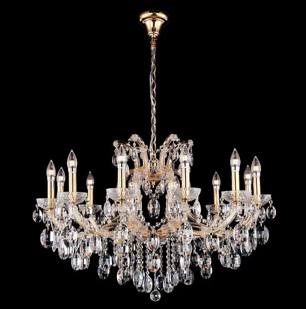 Люстра Crystal Lux HOLLYWOOD SP12 GOLD 2011/312 Люстра Crystal Lux HOLLYWOOD SP12 GOLD 2011/312