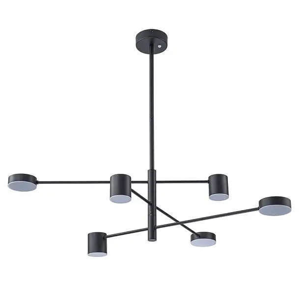 Люстра на штанге Arte Lamp A2476PL-40BK STANLEY Люстра на штанге Arte Lamp A2476PL-40BK STANLEY