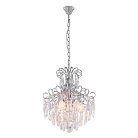 Люстра Crystal Lux SEVILIA SP4 SILVER 2941/304