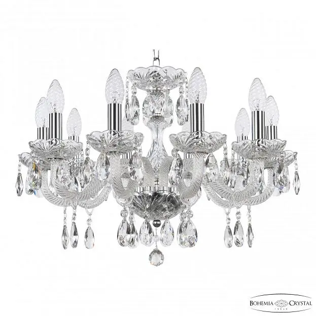 Люстра хрустальная Bohemia Ivele Crystal 117/10/195 Ni Люстра хрустальная Bohemia Ivele Crystal 117/10/195 Ni