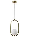 Подвесной светильник Crystal Lux SP1 BRASS CALLE