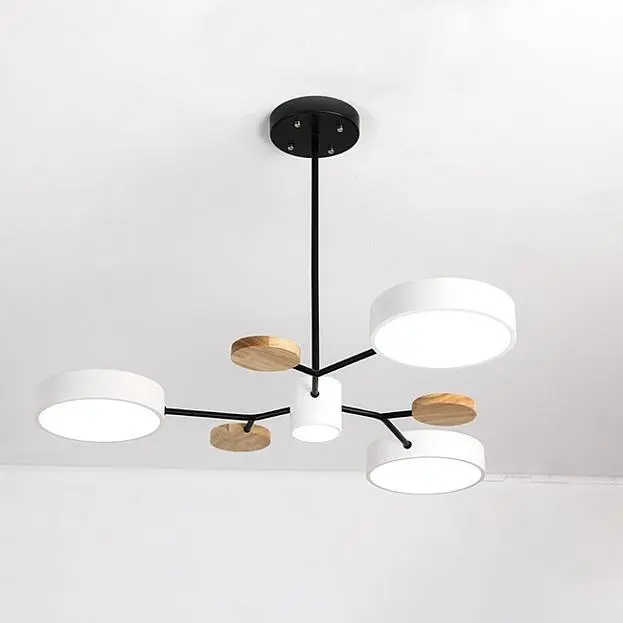 Люстра На Штанге Meade 4 Lamps White ImperiumLoft 207854-26 Люстра На Штанге Meade 4 Lamps White ImperiumLoft 207854-26